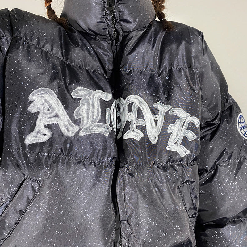 Hip Hop Street Thickened Loose Fried Street Coat