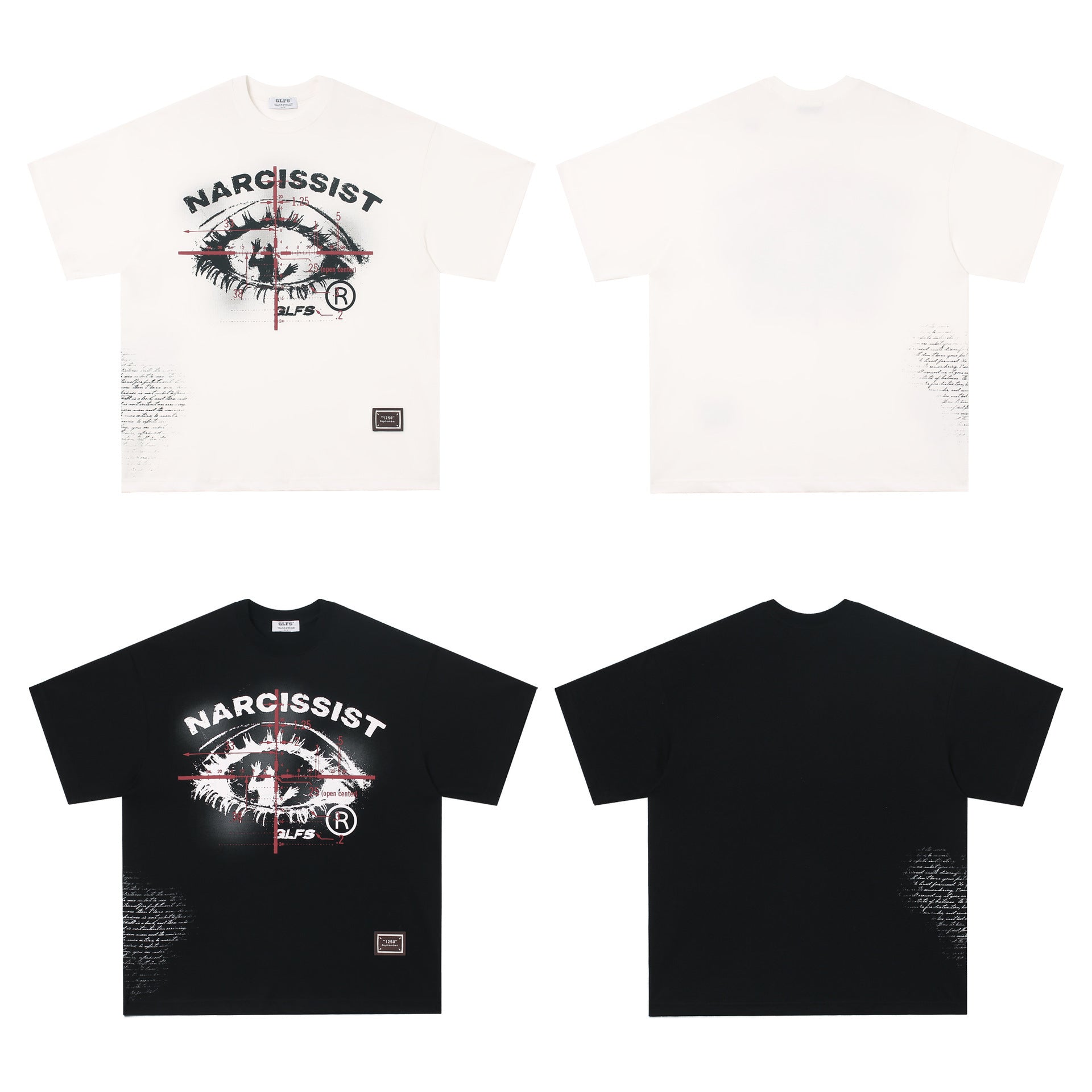 American Retro Hip Hop Gothic T-shirt