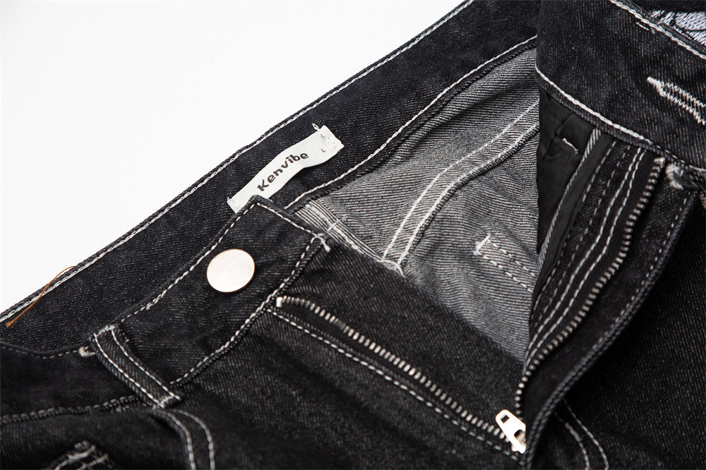 Pantalón Raw Jean Esqueleto