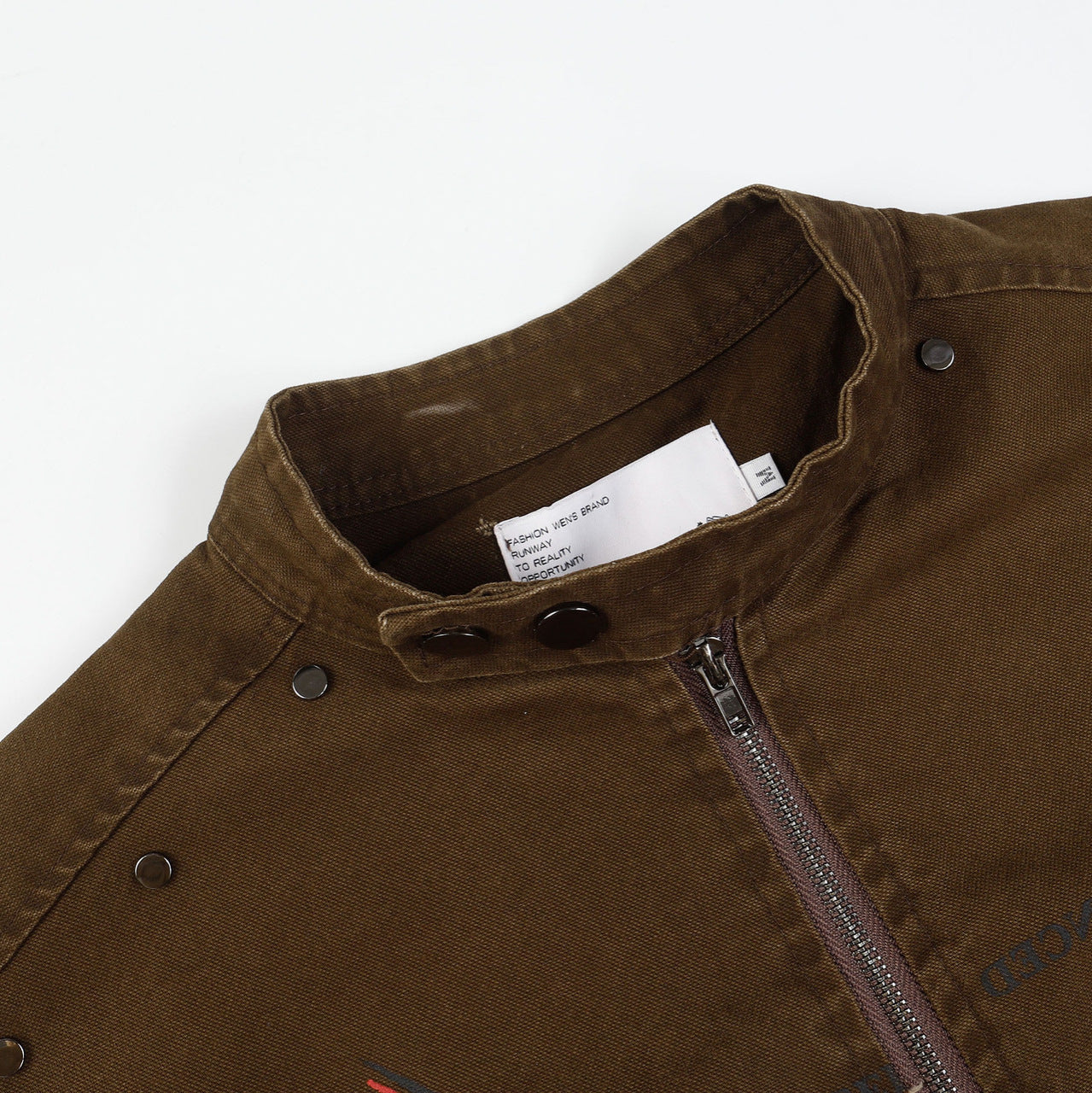 Men's Clothing Street High Street Printed Jacket Coat