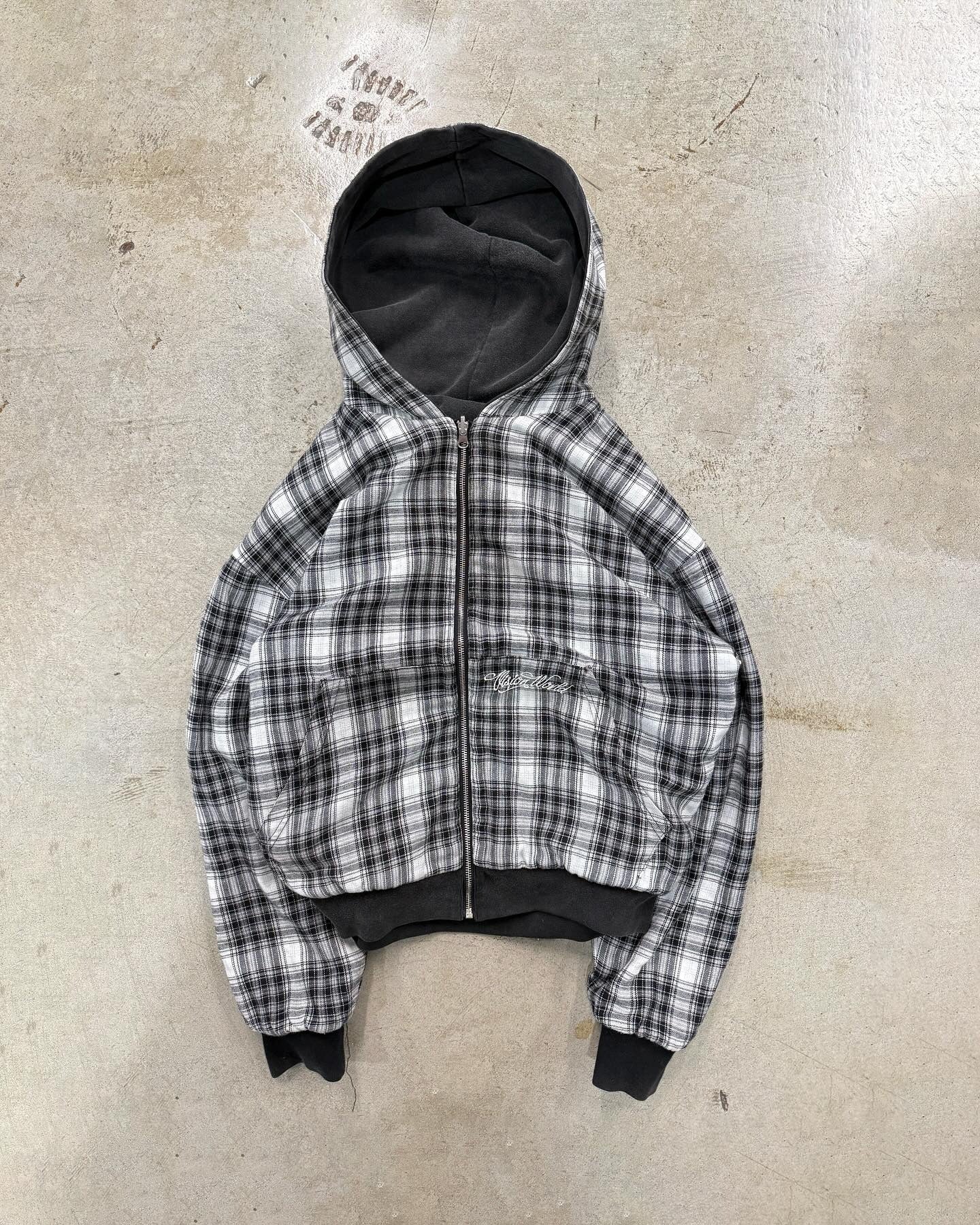 Sudadera Zip-Up Franela Reversible