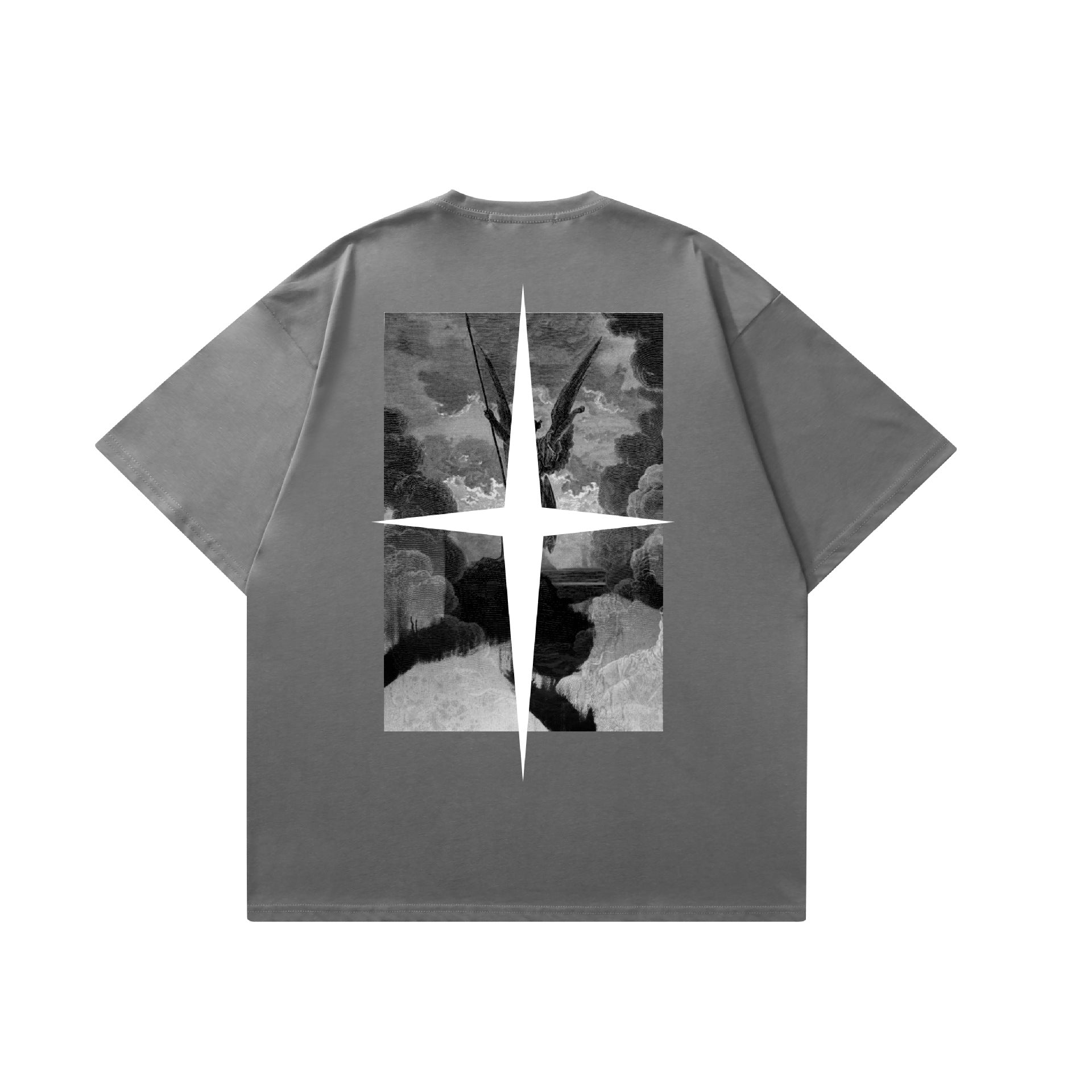 Casual Street Couple Loose T-Shirt Cotton Top