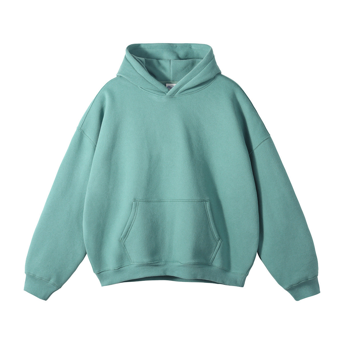 Sudadera Boxy Fit Color Solido