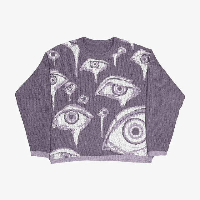 All-Seeing Jacquard Knit
