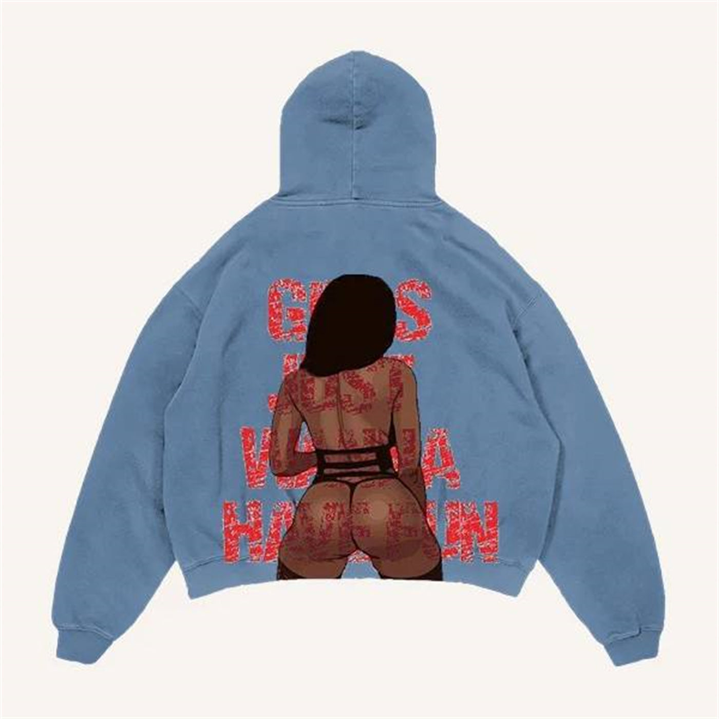 Fashion Casual Printed Polyester Sweater