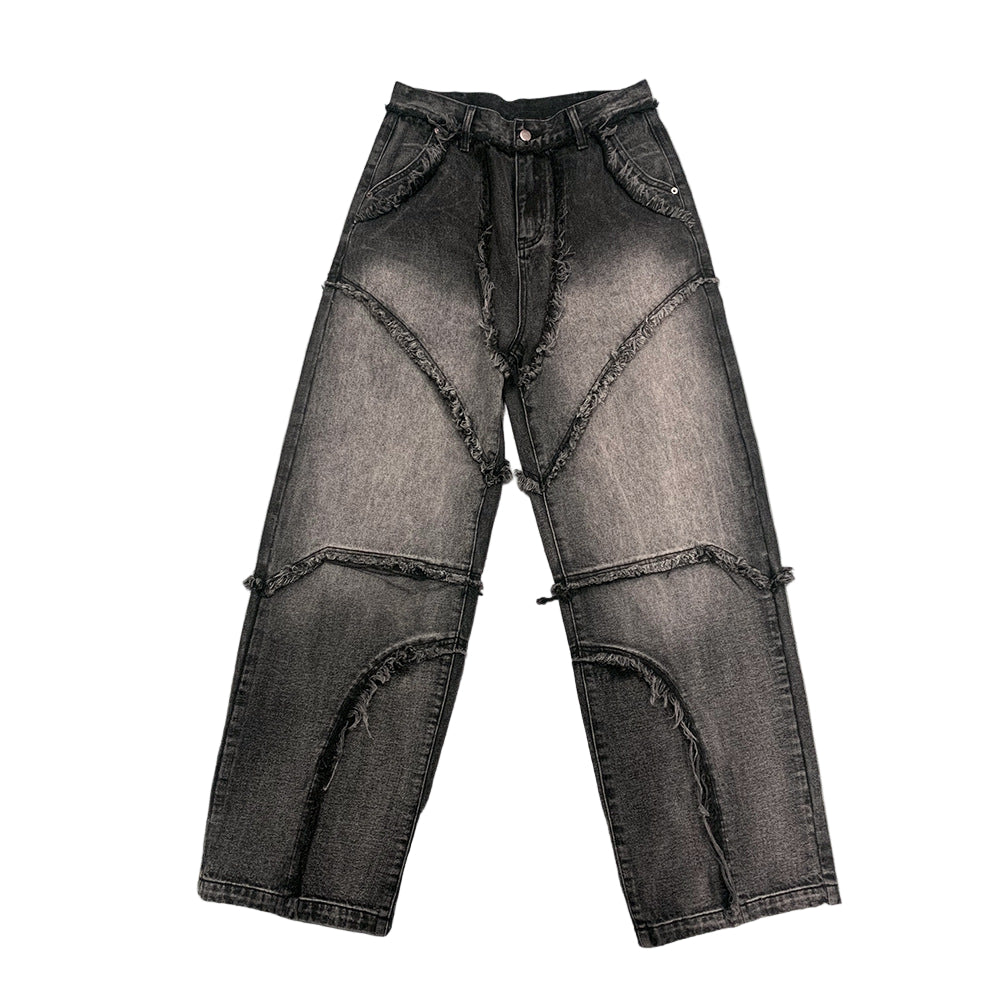 Pantalón Jean Baggy Deshilachado