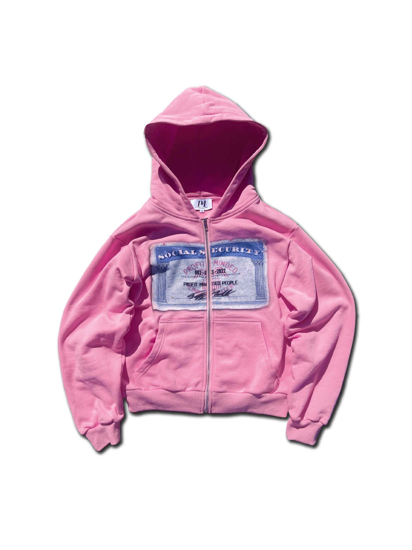 Loose Archaic Personality American Printed Hooded Long Sleeve Pullover Pocket Sweatshirt