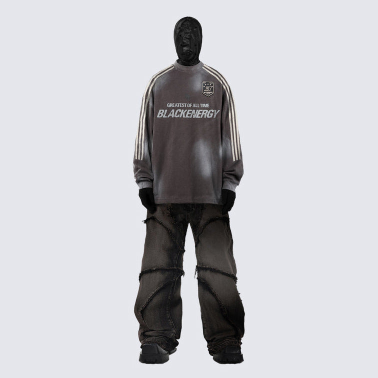 Pantalón Jean Baggy Deshilachado