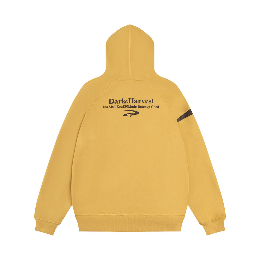 Casual Loose Street Trendy Brand Letter Print Sports Hoodie 