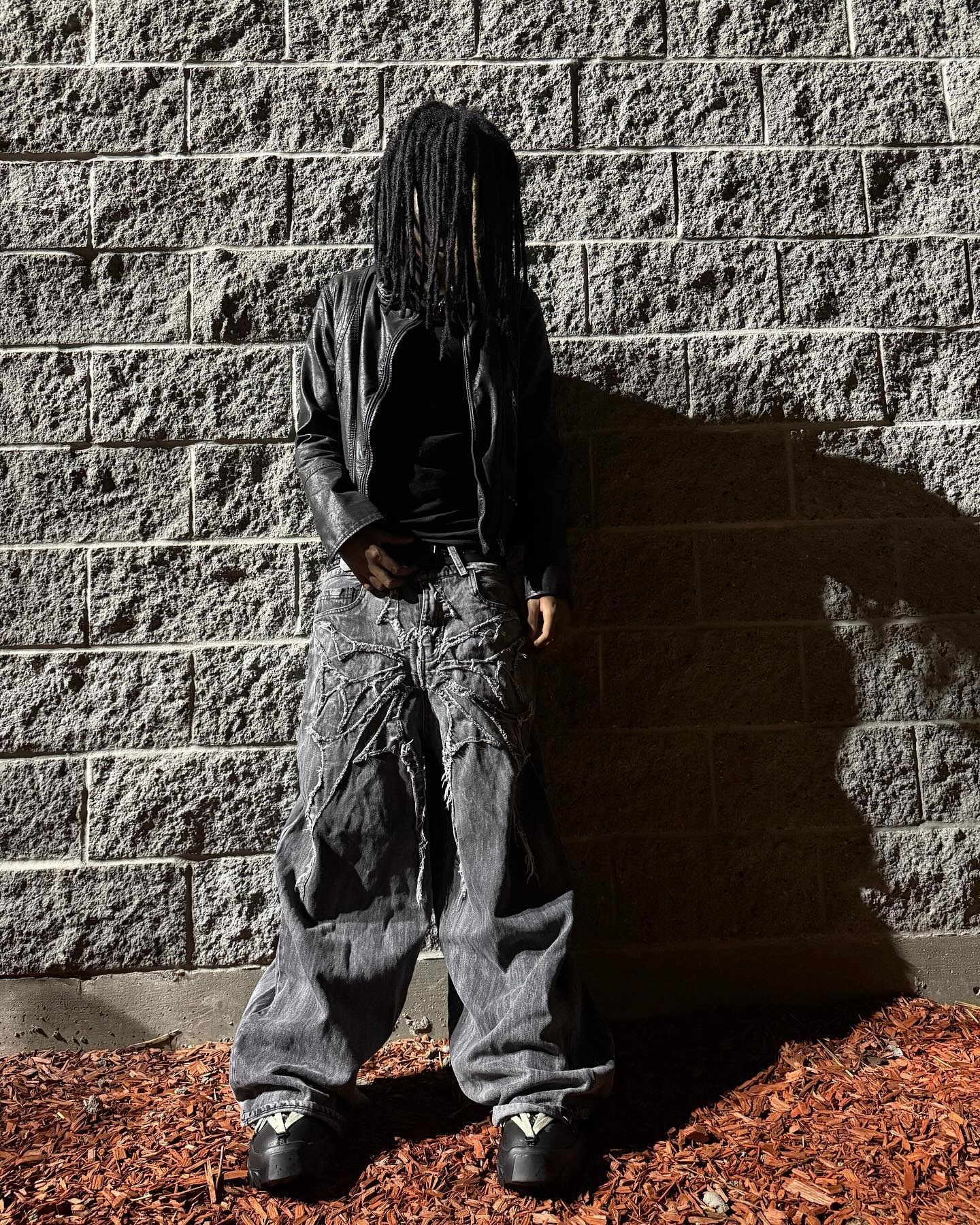 Pantalón Jean Super Baggy Black Widow